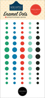 Carta Bella Paper - Mercantile Collection - Enamel Dots *LAST CHANCE*