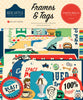 Carta Bella Paper Co. - Mercantile Collection - Frames And Tags - LAST CHANCE!