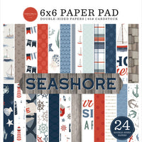 Carta Bella Paper - Seashore Collection - 6 x 6 Paper Pad *LAST CHANCE*