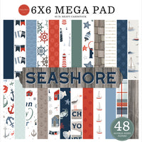 Carta Bella Paper - Seashore Collection - 6 x 6 Mega Paper Pad *LAST CHANCE*