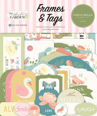 Carta Bella Paper Co. - Secret Garden Collection - Frames And Tags LAST CHANCE!