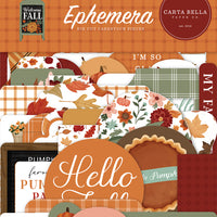 Carta Bella Paper- Welcome Fall- Ephemera *LAST CHANCE*