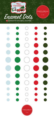 Carta Bella- White Christmas- Enamel Dots *LAST CHANCE*