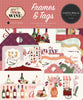 Carta Bella Paper Co. - Wine Collection - Frames & Tags