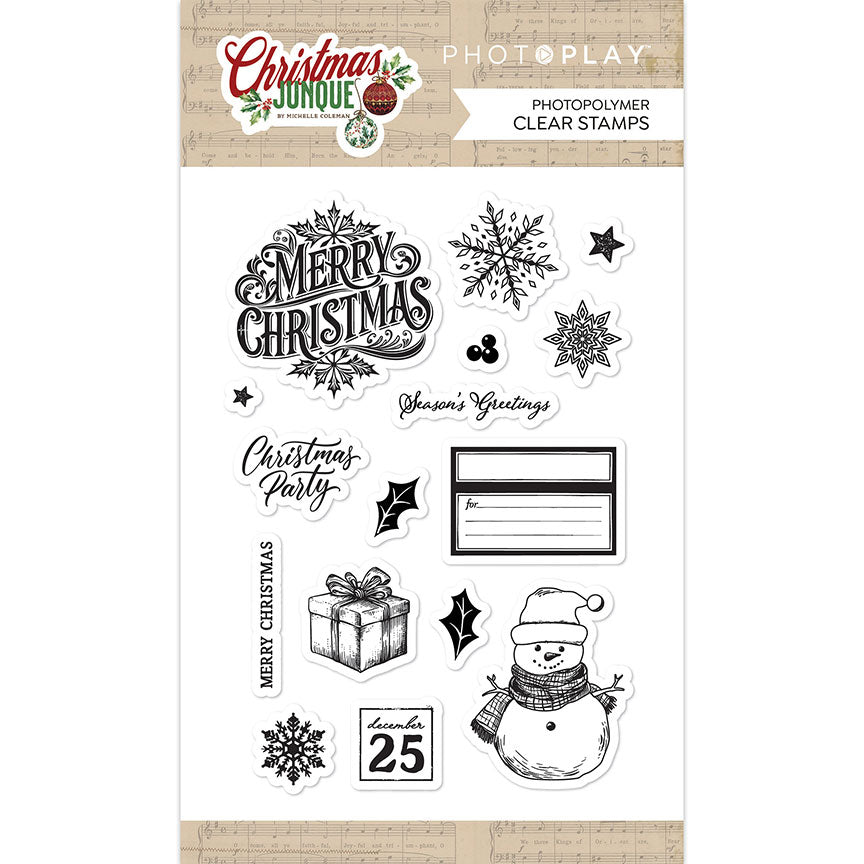 PhotoPlay- Christmas Junque Clear Stamp *LAST CHANCE*