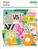 Simple Stories - Color Me Happy Collection - Bits And Pieces