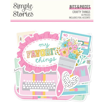 Simple Stories- Crafty Things- Bits & Pieces *LAST CHANCE*