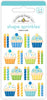 Doodlebug Design - Balloons & Banners Collection - Shape Sprinkles