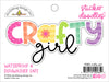 Doodlebug Design - Color Me Crafty Collection - Sticker Doodles