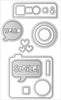 Doodlebug Design - Color Me Crafty Collection - Doodle Cuts