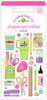 Doodlebug Design - Color Me Crafty Collection - Shape Sprinkles