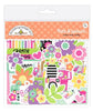 Doodlebug Design - Color Me Crafty Collection - Bits & Pieces