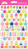 Doodlebug Design - Cupcakes & Candles Collection - Puffy Icons