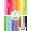 Doodlebug Design - 6 x 8 Paper Pads - Petite Prints - Gingham Lined Rainbow