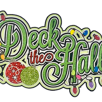 Deck The Halls Title