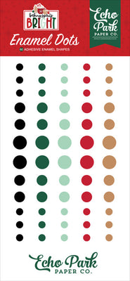 Echo Park - Baking Spirits Bright Collection - Enamel Dots