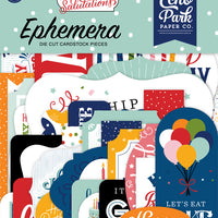 Echo Park- Birthday Salutations- Ephemera *LAST CHANCE*