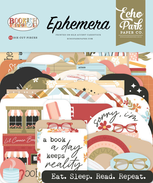 Echo Park Paper Co. - Bookish Collection - Ephemera