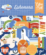 Echo Park - Born To Travel Collection - Ephemera