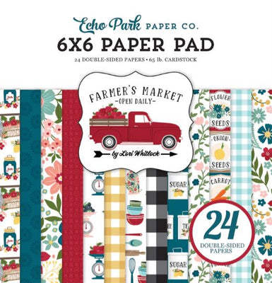 Echo Park- Farmers Markets- 6x6 Paper Pad *LAST CHANCE*