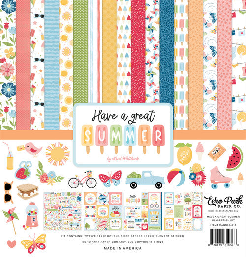Echo Park - Have A Great Summer Collection - 12 x 12 Collection Kit *LAST CHANCE*
