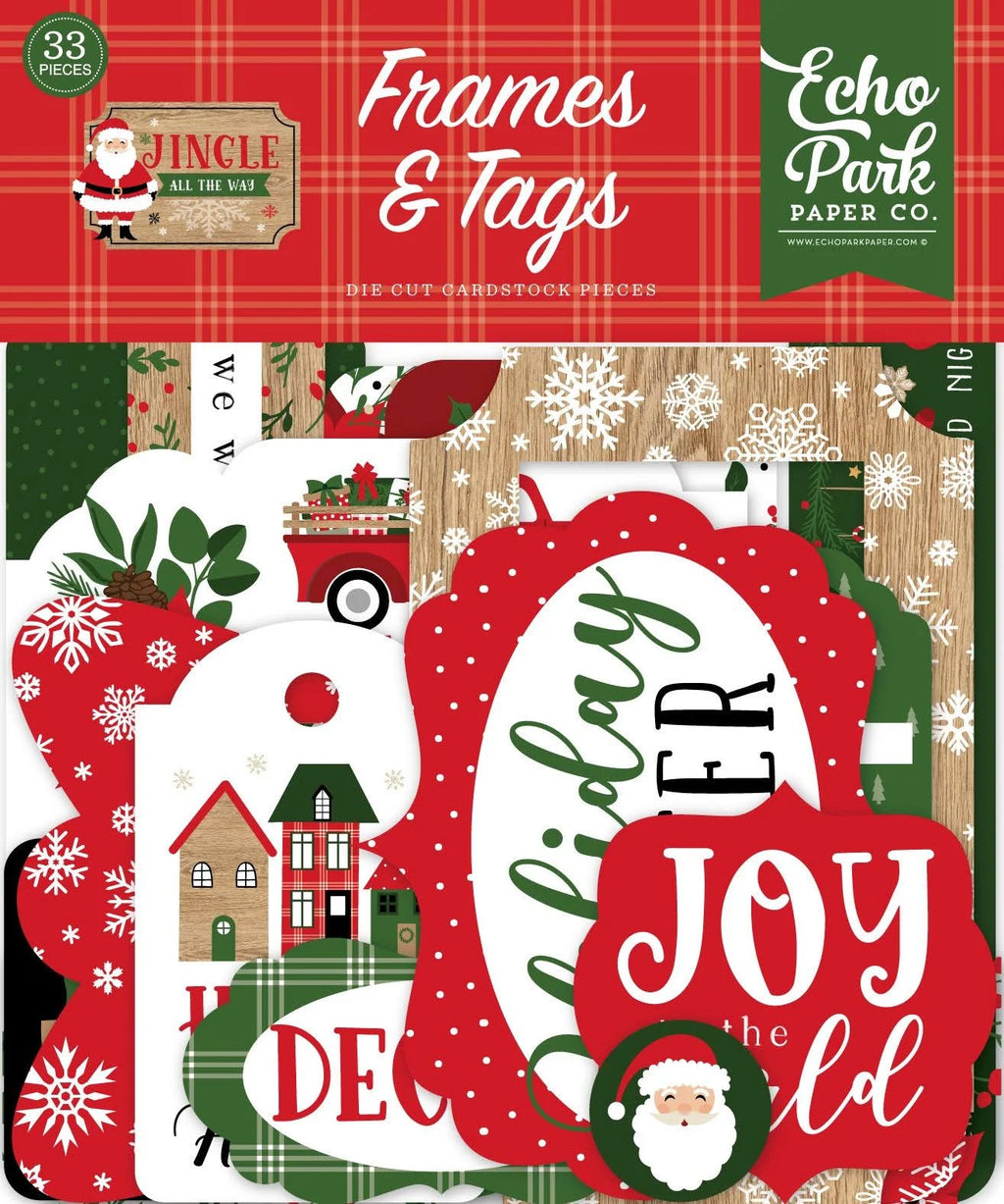 Echo Park- Jingle All The Way- Frames & Tags *LAST CHANCE*