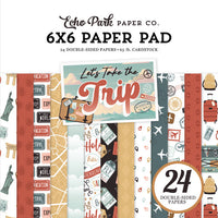 Echo Park - Let's Take The Trip Collection - 6 x 6 Paper Pad *LAST CHANCE*