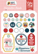 Echo Park - Mom's Kitchen Collection - Adhesive Brads