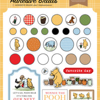 Echo Park - The House At Pooh Corner Collection - Adhesive Brads