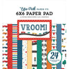 Echo Park - Vroom! Collection - 6 x 6 Paper Pad *LAST CHANCE*