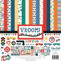 Echo Park - Vroom! Collection - 12 x 12 Collection Kit *LAST CHANCE*