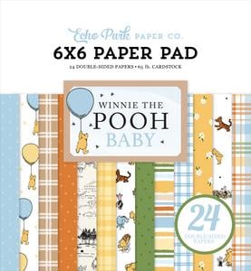 Echo Park - Winnie The Pooh Baby Collection - 6 x 6 Paper Pad