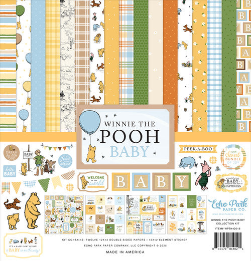 Echo Park - Winnie The Pooh Baby Collection - 12 x 12 Collection Kit