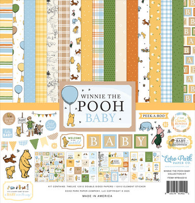 Echo Park - Winnie The Pooh Baby Collection - 12 x 12 Collection Kit