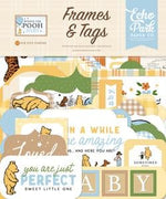 Echo Park - Winnie The Pooh Baby Collection - Ephemera - Frames And Tags