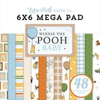 Echo Park - Winnie The Pooh Baby Collection - 6 x 6 Mega Paper Pad