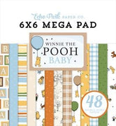 Echo Park - Winnie The Pooh Baby Collection - 6 x 6 Mega Paper Pad