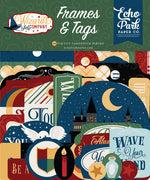 Echo Park - Wizards and Company Collection - Ephemera - Frames and Tags *LAST CHANCE*