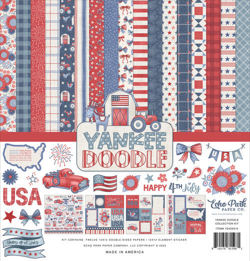 Echo Park - Yankee Doodle Collection - 12 x 12 Collection Kit *LAST CHANCE*