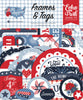 Echo Park Paper Co - All American Collection - - Frames and Tags