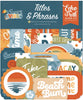 Echo Park Paper Co. - Summer Vibes Collection - Titles & Phrases