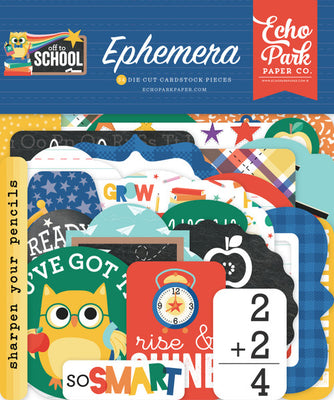 Echo Park - Off To School Collection - Ephemera *LAST CHANCE*