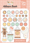Echo Park - Our Baby Girl Collection - Stickers- Adhesive Brads *LAST CHANCE*
