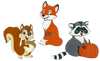 Fall Friends - TRIO pack