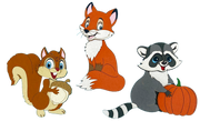 Fall Friends - TRIO pack