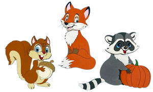 Fall Friends - TRIO pack