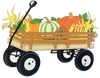 Fall Pumpkin Wagon