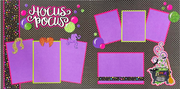 Hocus Pocus Page Kit - 2 Page Layout *LAST CHANCE*