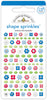 Doodlebug Design - Hometown USA Collection - Shape Sprinkles - America The Beautiful