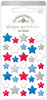 Doodlebug Design - Hometown USA Collection - Shape Sprinkles - Star Spangled